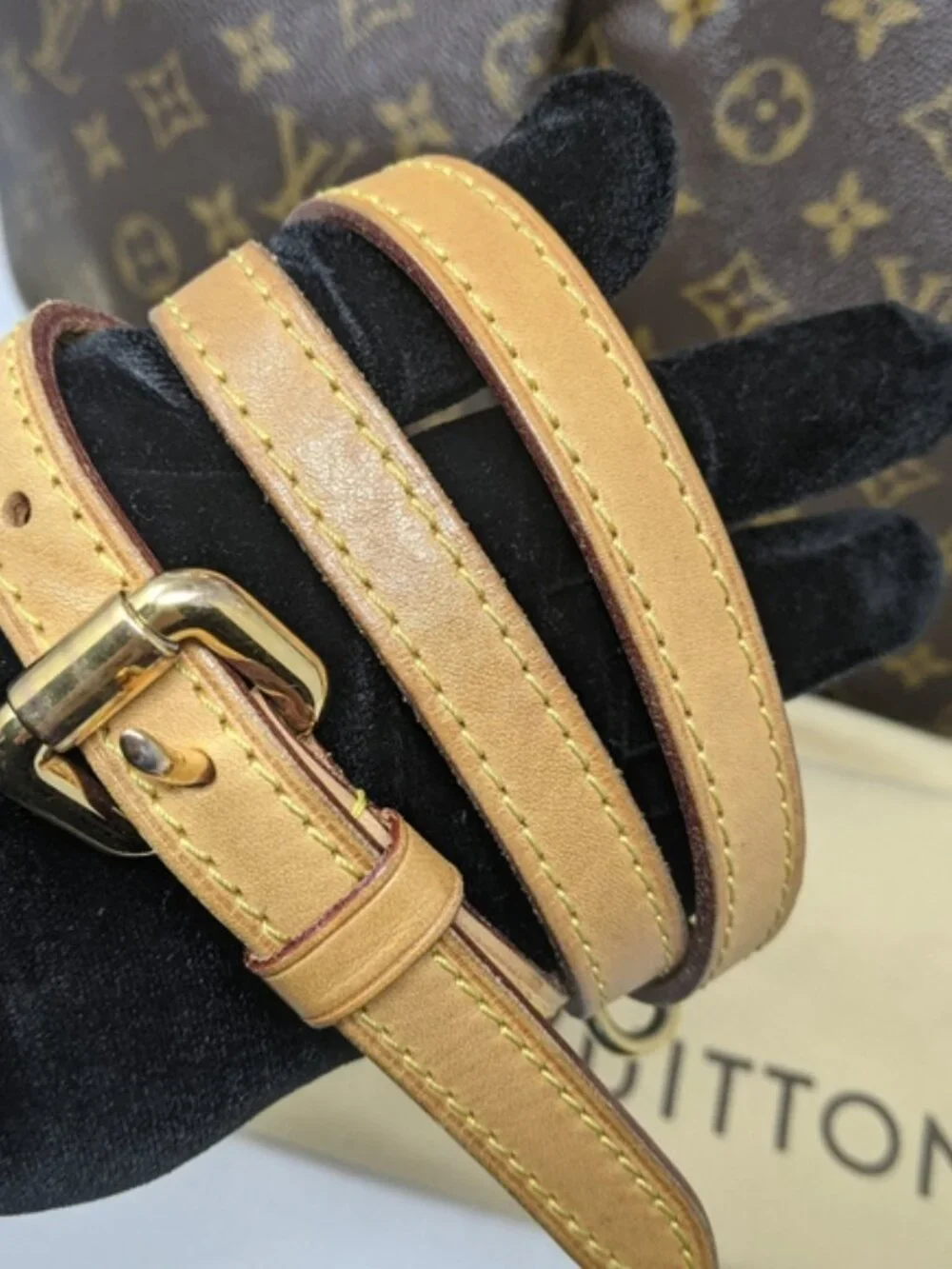 Louis Vuitton Palermo Handbag Monogram Canvas GM